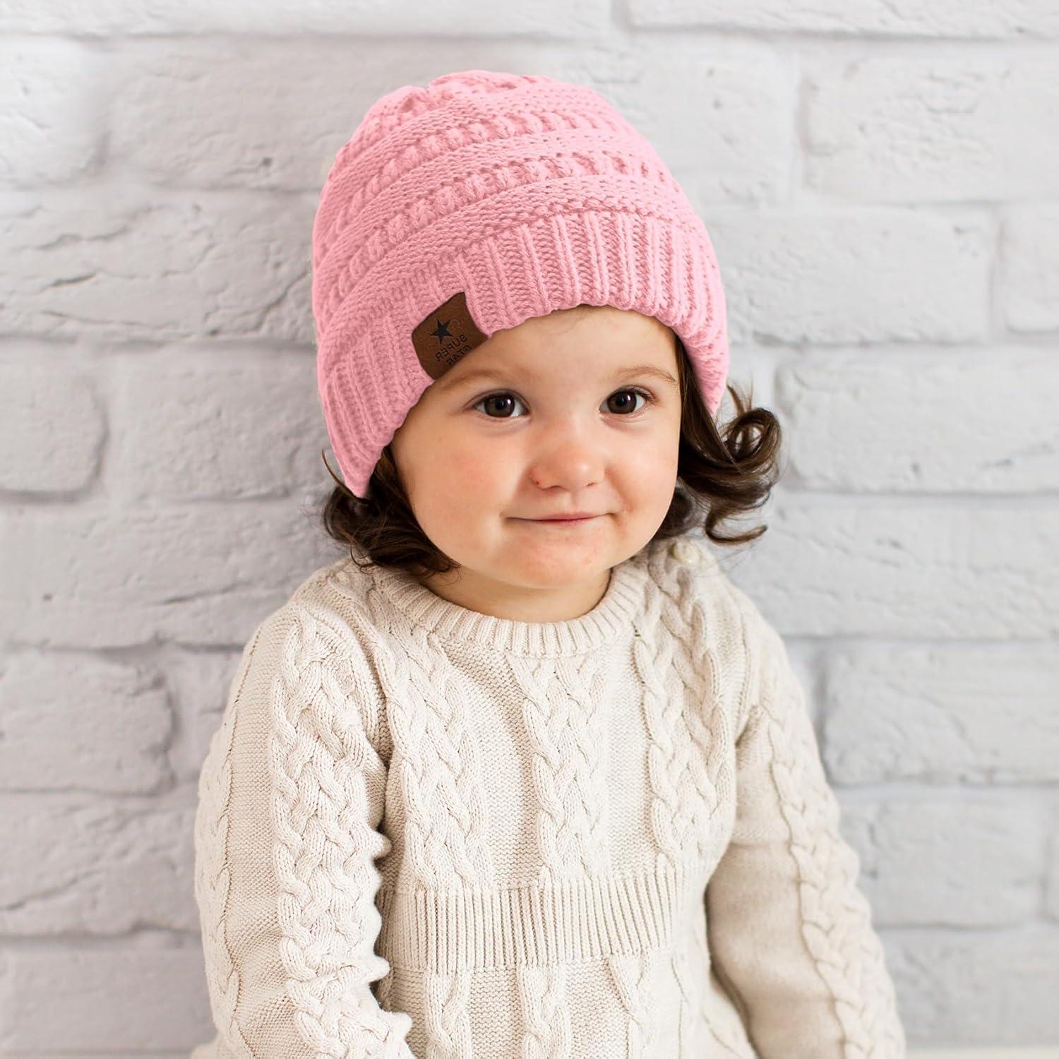 Gorro de Invierno Durio para Bebés 6-36 Meses - Cálido y Acogedor