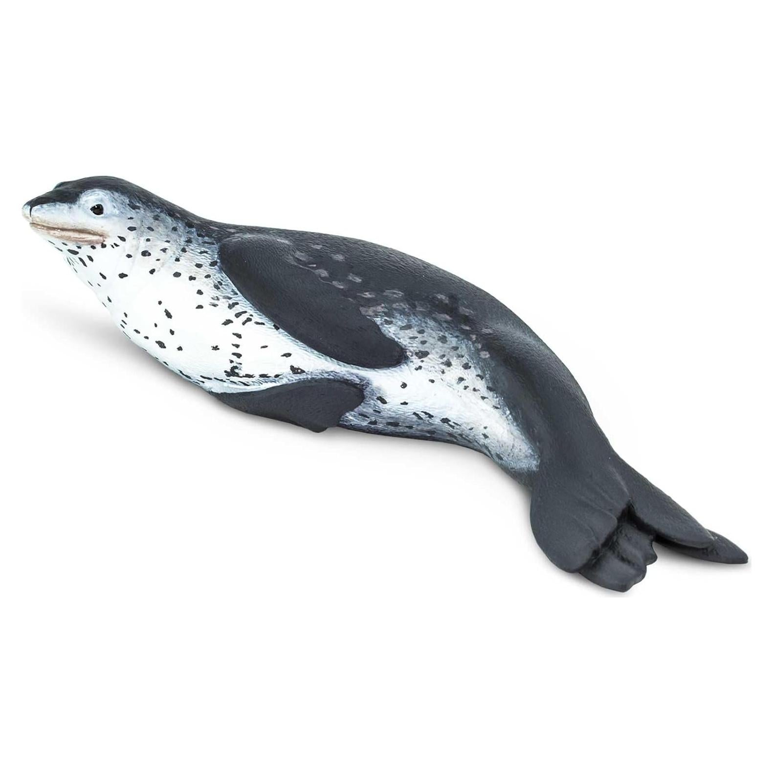 Figurita Foca Leopardo Safari Ltd. 14.6 cm Juguete Educativo