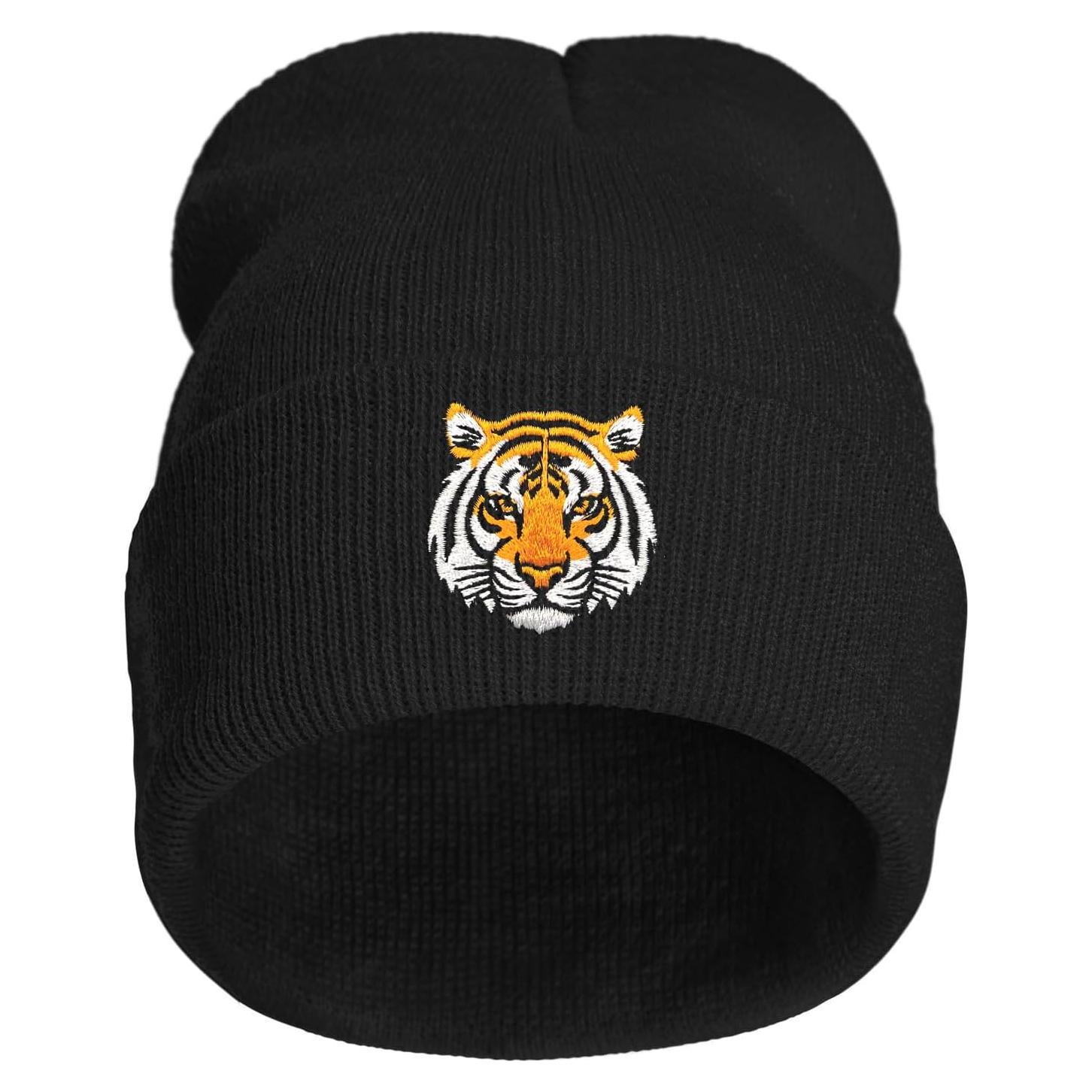 Gorro de Punto Bordado AIMASTZ Unisex Amarillo Pato Divertido