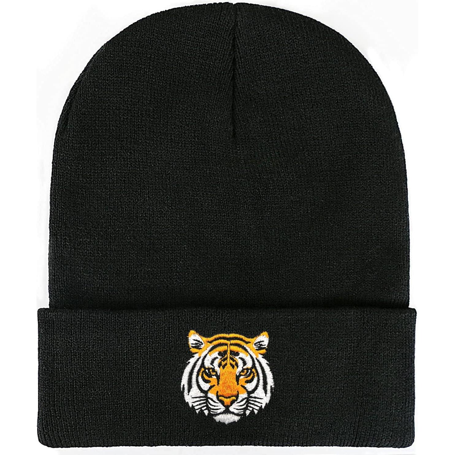 Gorro de Punto Bordado AIMASTZ Unisex Amarillo Pato Divertido