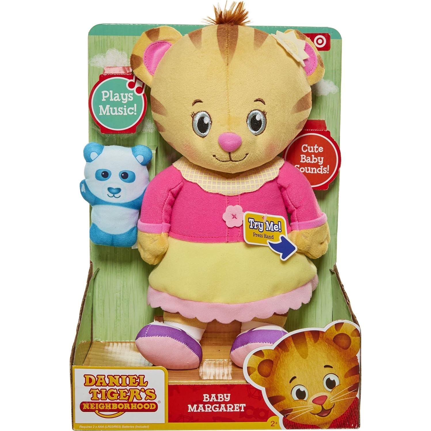 Peluche Hablante Bebé Margaret Daniel Tiger 30 cm