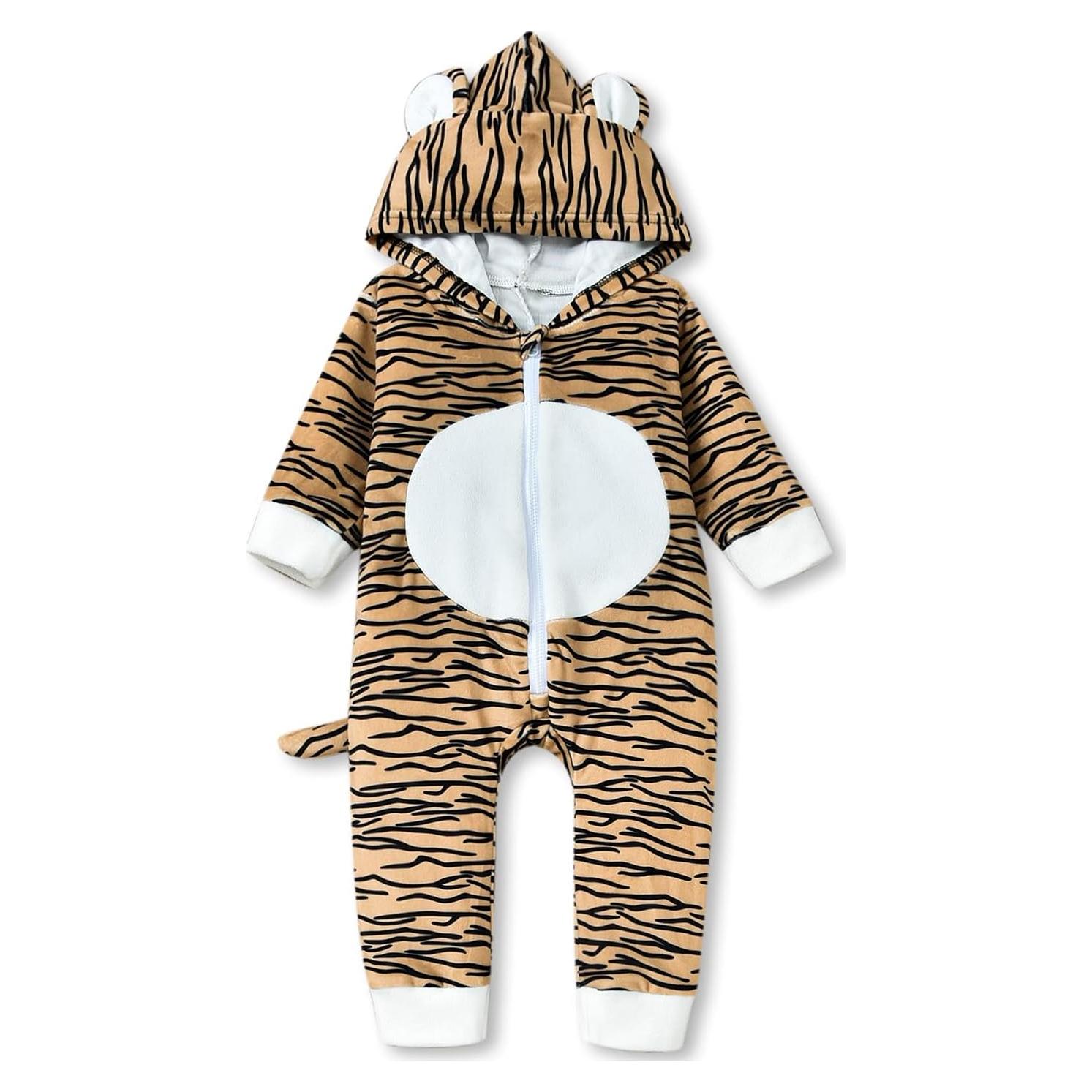 Mono para Bebé Aalizzwell con Capucha y Tema Animal 18-24 Meses