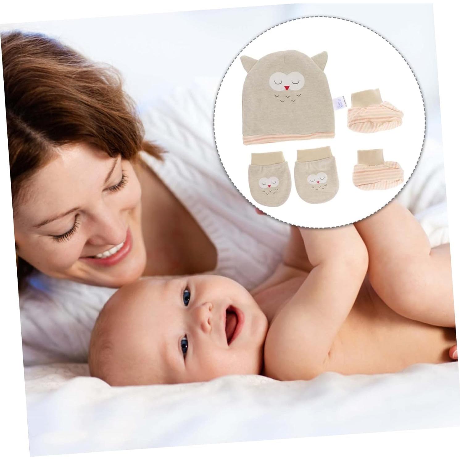 Set Accesorios para Bebé Veemoon: Sombrero Tigre, Guantes y Zapatos