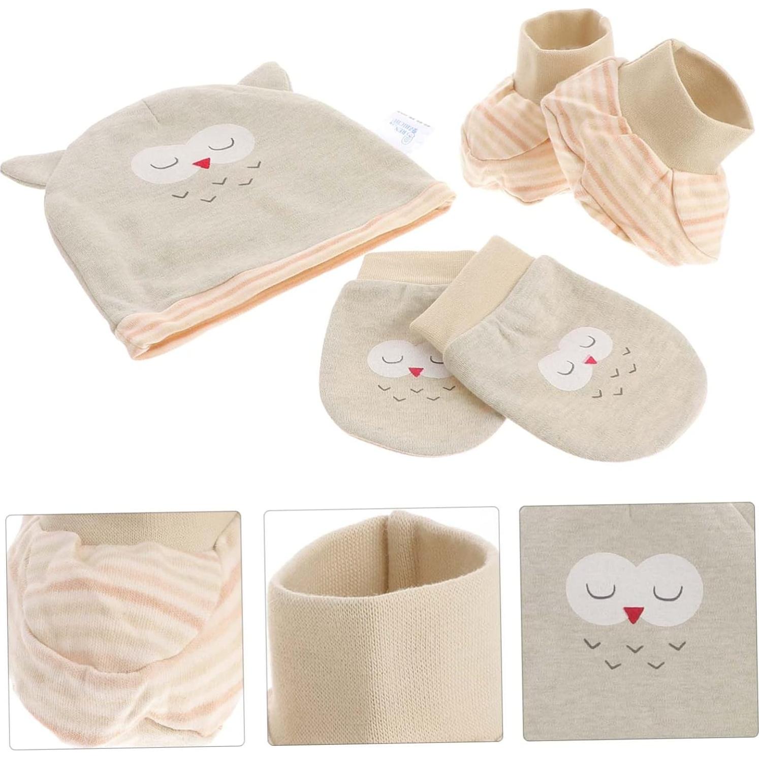 Set Accesorios para Bebé Veemoon: Sombrero Tigre, Guantes y Zapatos