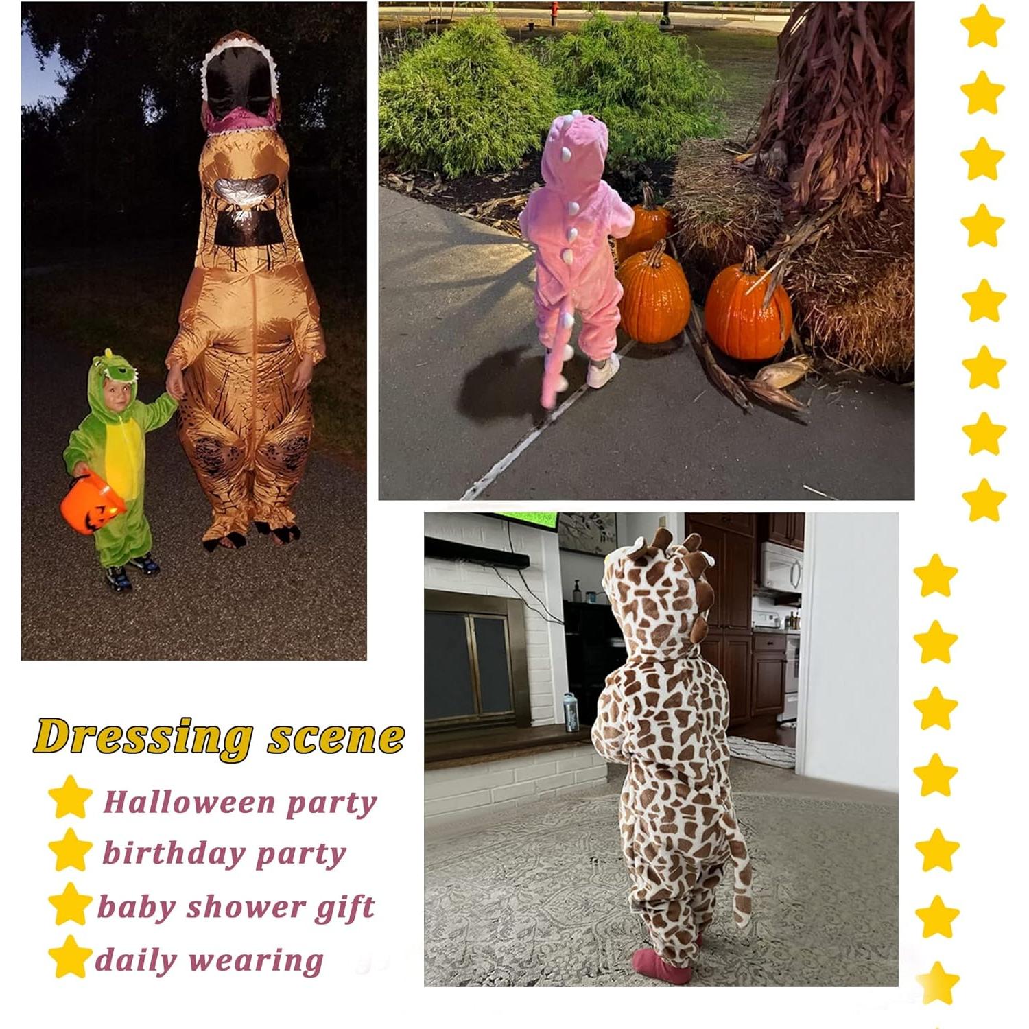 Disfraz de Tigre para Bebés TONWHAR 3-6 Meses Naranja