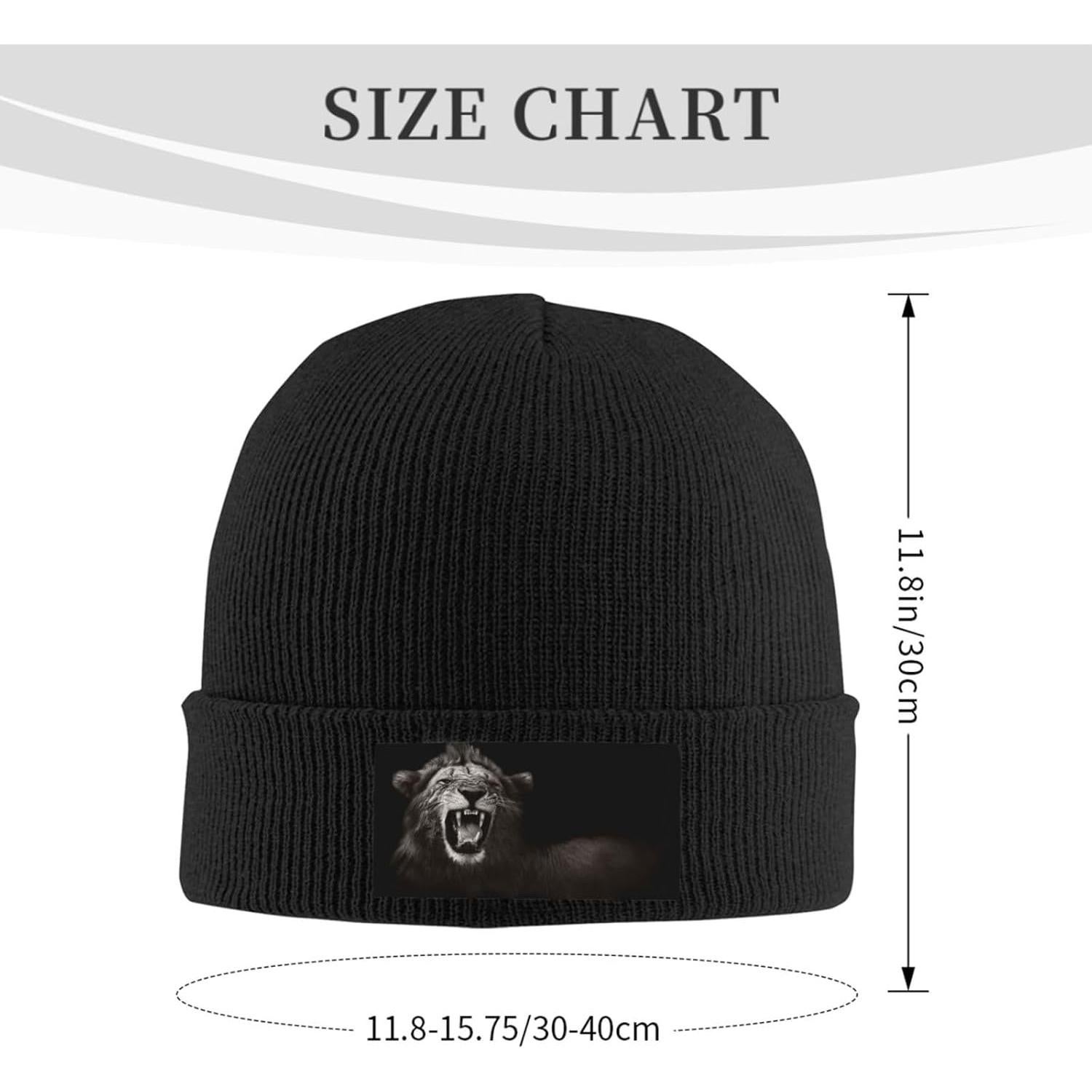Gorro Beanie León para Hombres y Mujeres - Talla Única