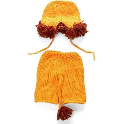 Disfraz de ganchillo para bebé Matissa León 0-2 años