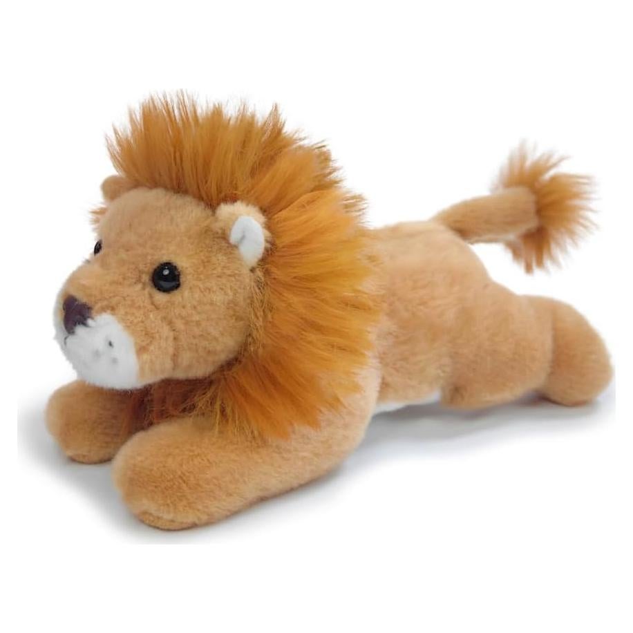 Animal de Peluche León Grande Hideekoog 30 cm Suave