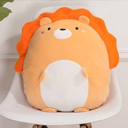 Almohada de Peluche León Naranja 30 cm - CASAGOOD