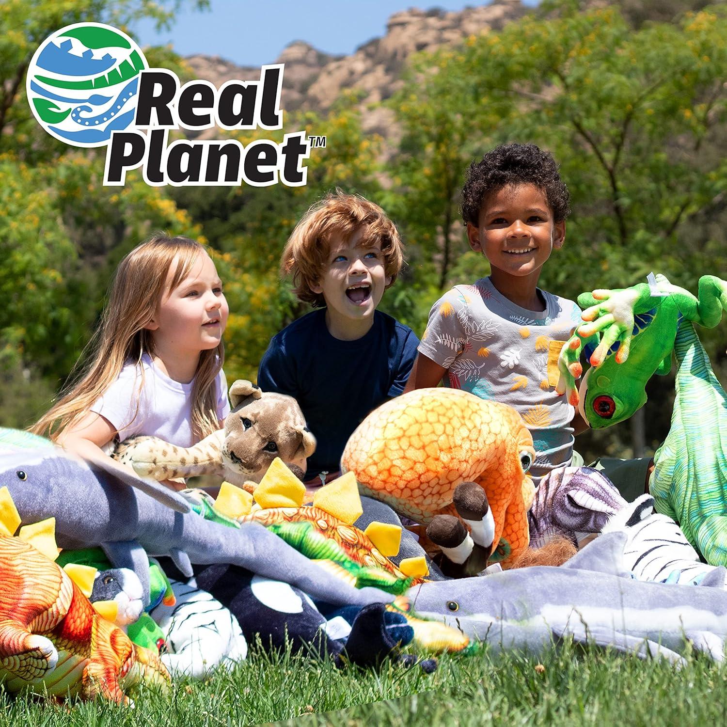 Juguete de Peluche León Real Planet 40 cm para Niños