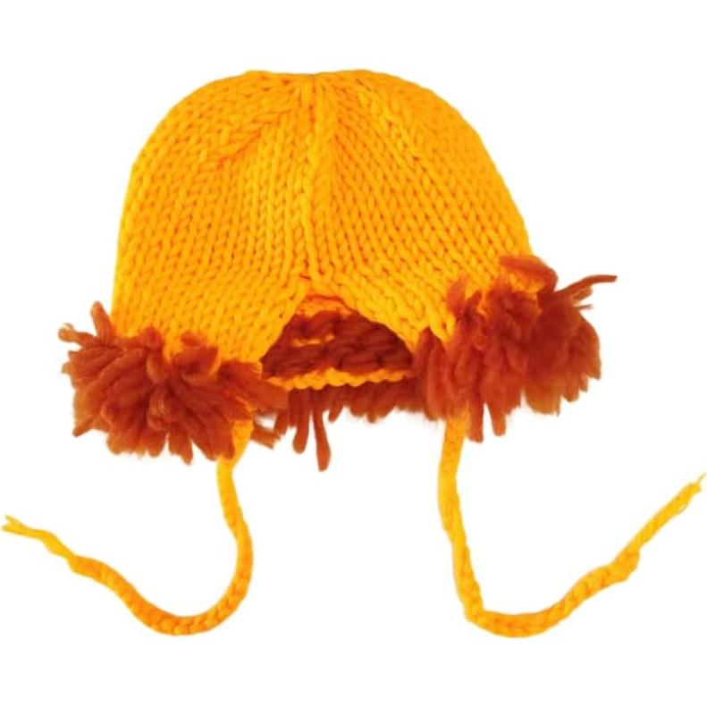 Conjunto de Fotografía para Bebés BxuanW Ganchillo León 0-3 meses