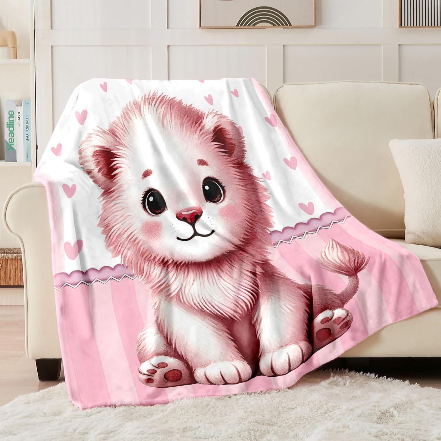 Manta Personalizada UJDUYSD León 76x102cm Suave y Colorida