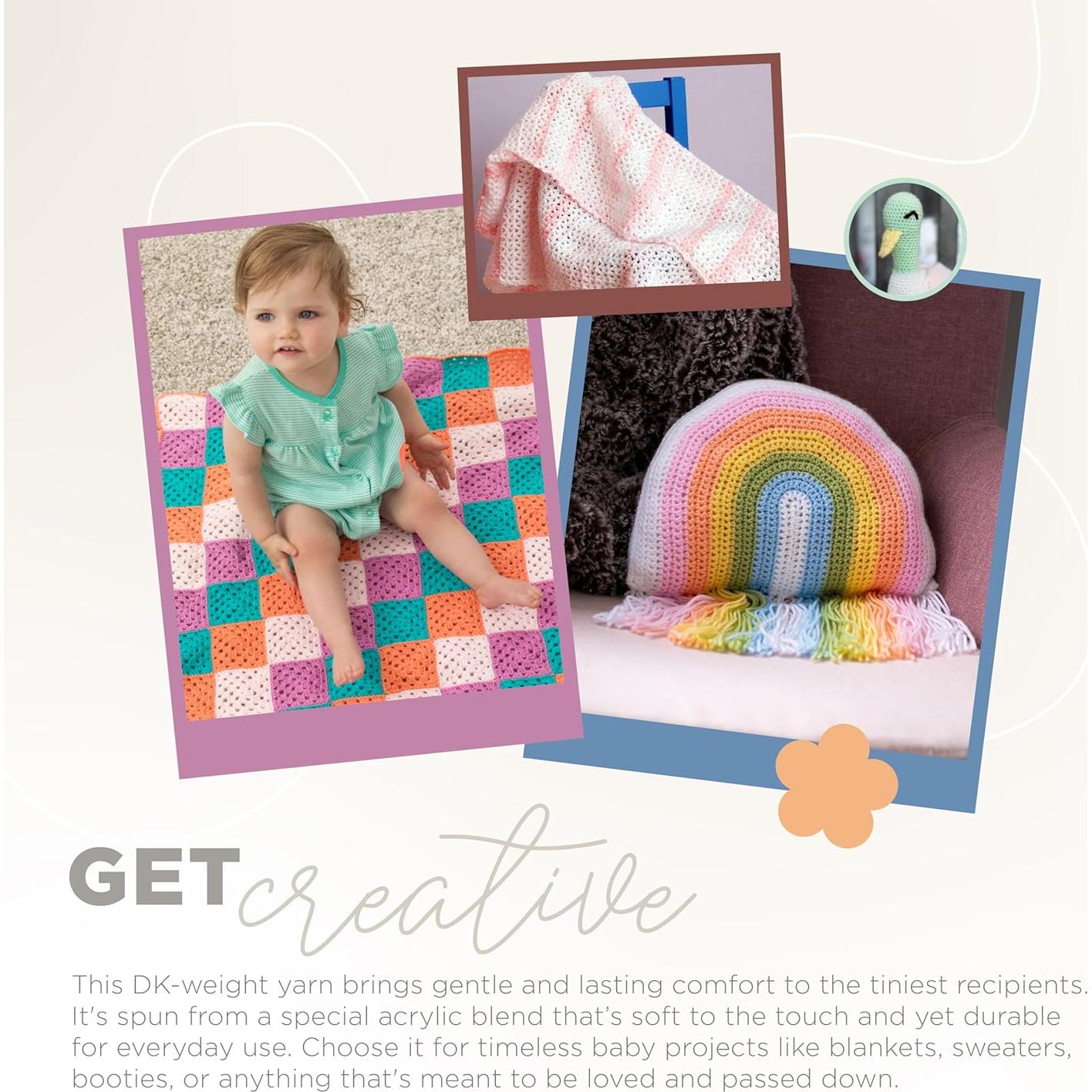 Hilo Suave para Bebés León 140g Azul Multicolor para Tejer