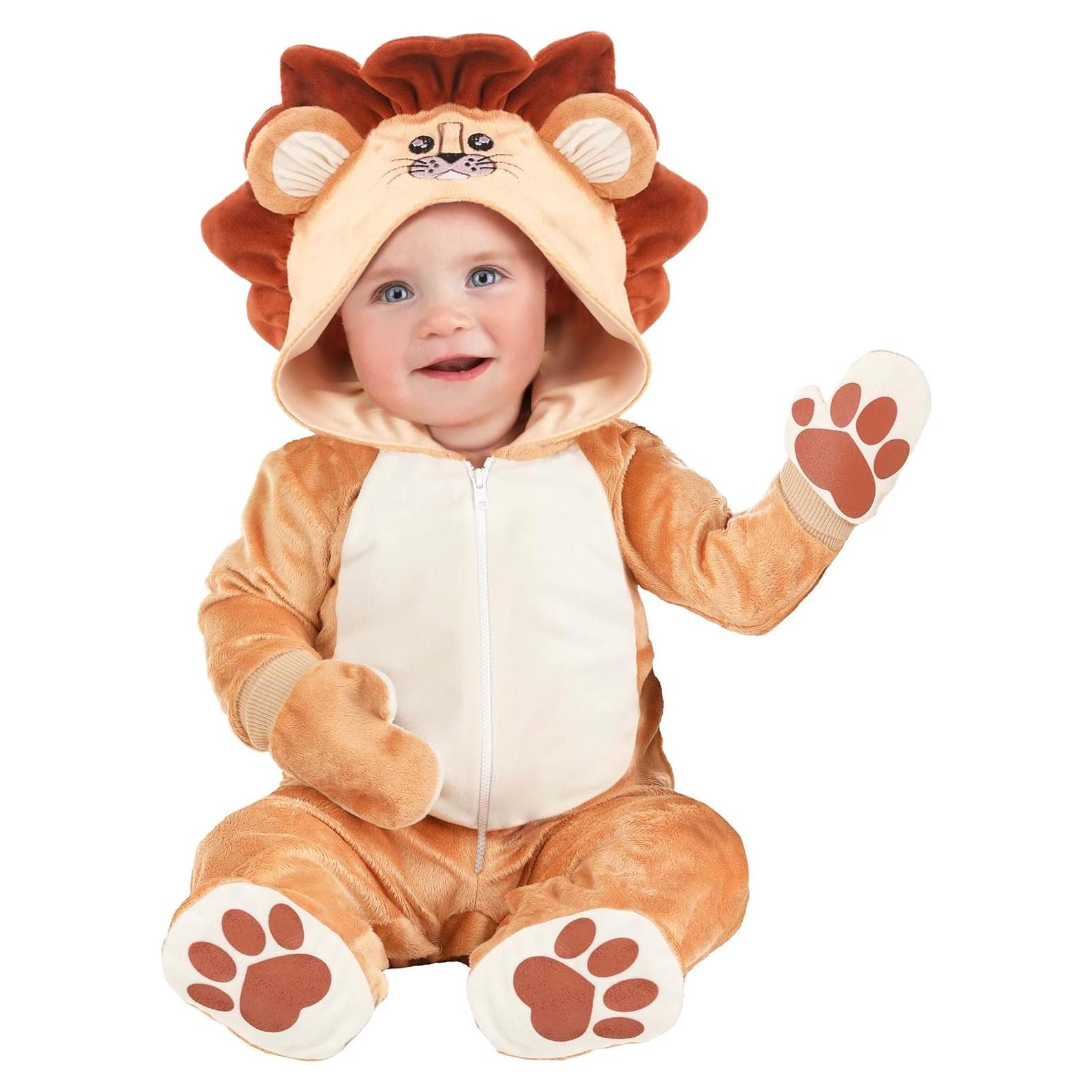 Disfraz de León Acogedor para Bebés 6-9 Meses FUN Costumes