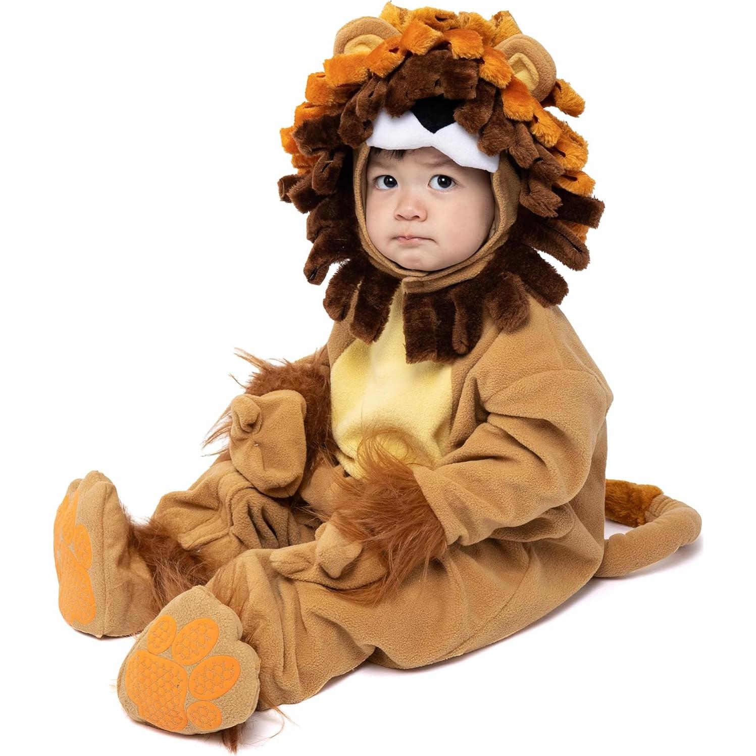 Disfraz de León para Bebé Spooktacular Creations 0-4 Años