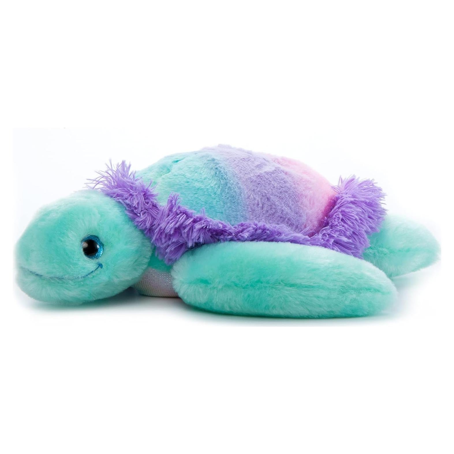 Tortuga Marina de Peluche Arcoíris 38 cm El Zoológico de Caricias
