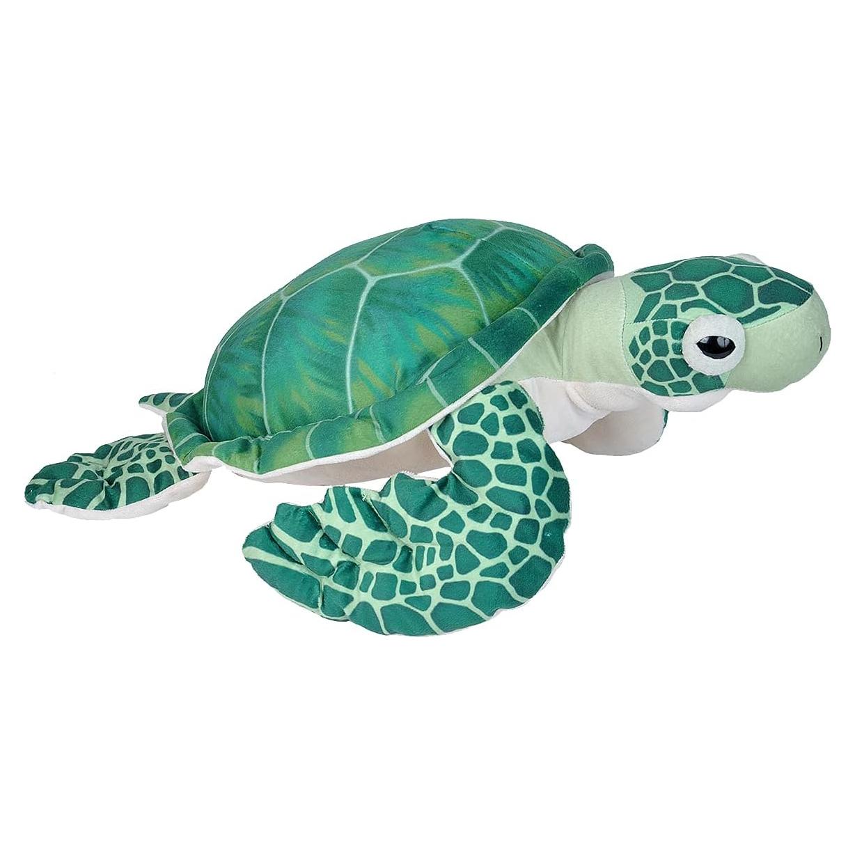 Peluche Tortuga Marina Wild Republic 58 cm Verde Suave