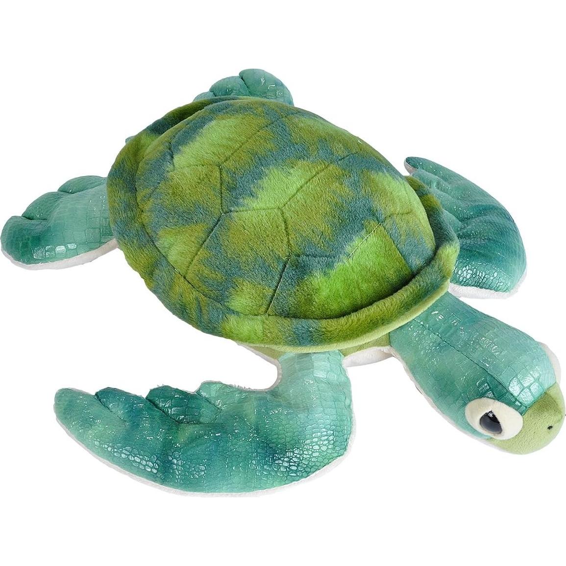 Peluche Tortuga Marina Wild Republic 58 cm Verde Suave