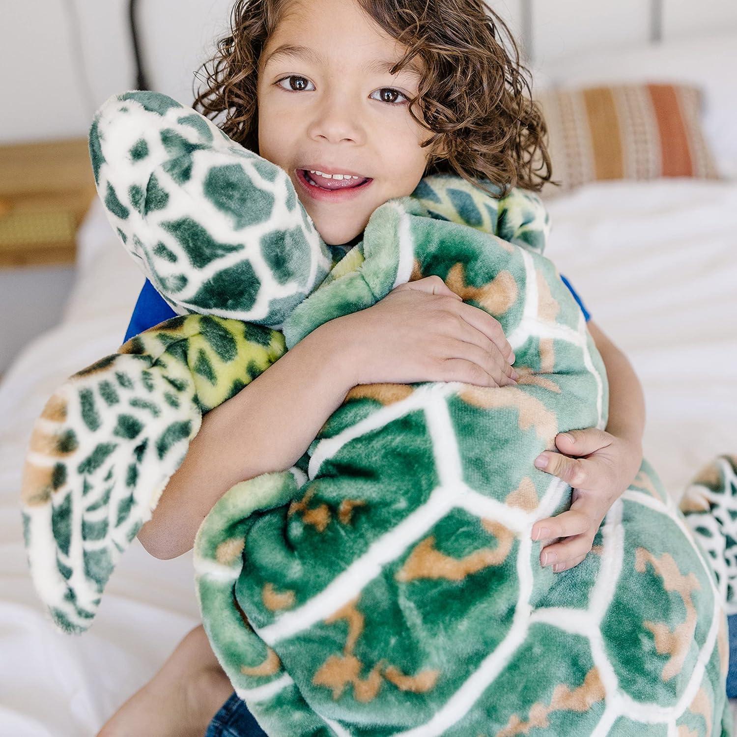 Tortuga Marina Gigante de Peluche Melissa & Doug 71 cm