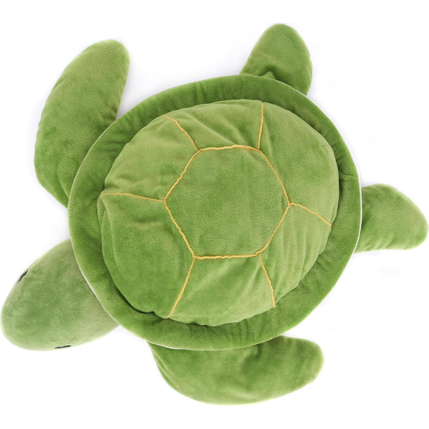 Juguete de peluche tortuga marina WEIGEDU 50 cm con peso 1.04 kg