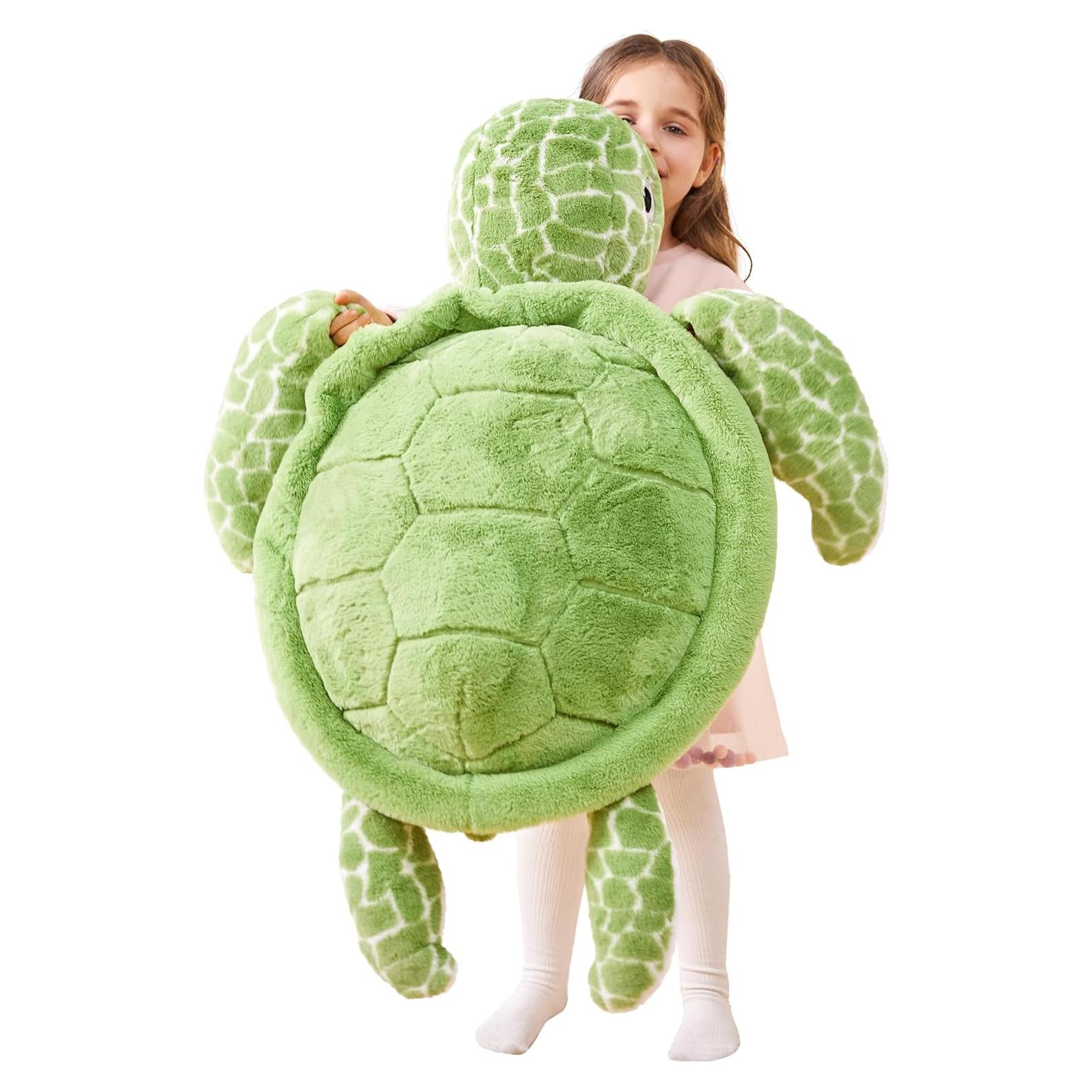 Juguete de Peluche Tortuga Marina Gigante IKASA 76 cm Suave