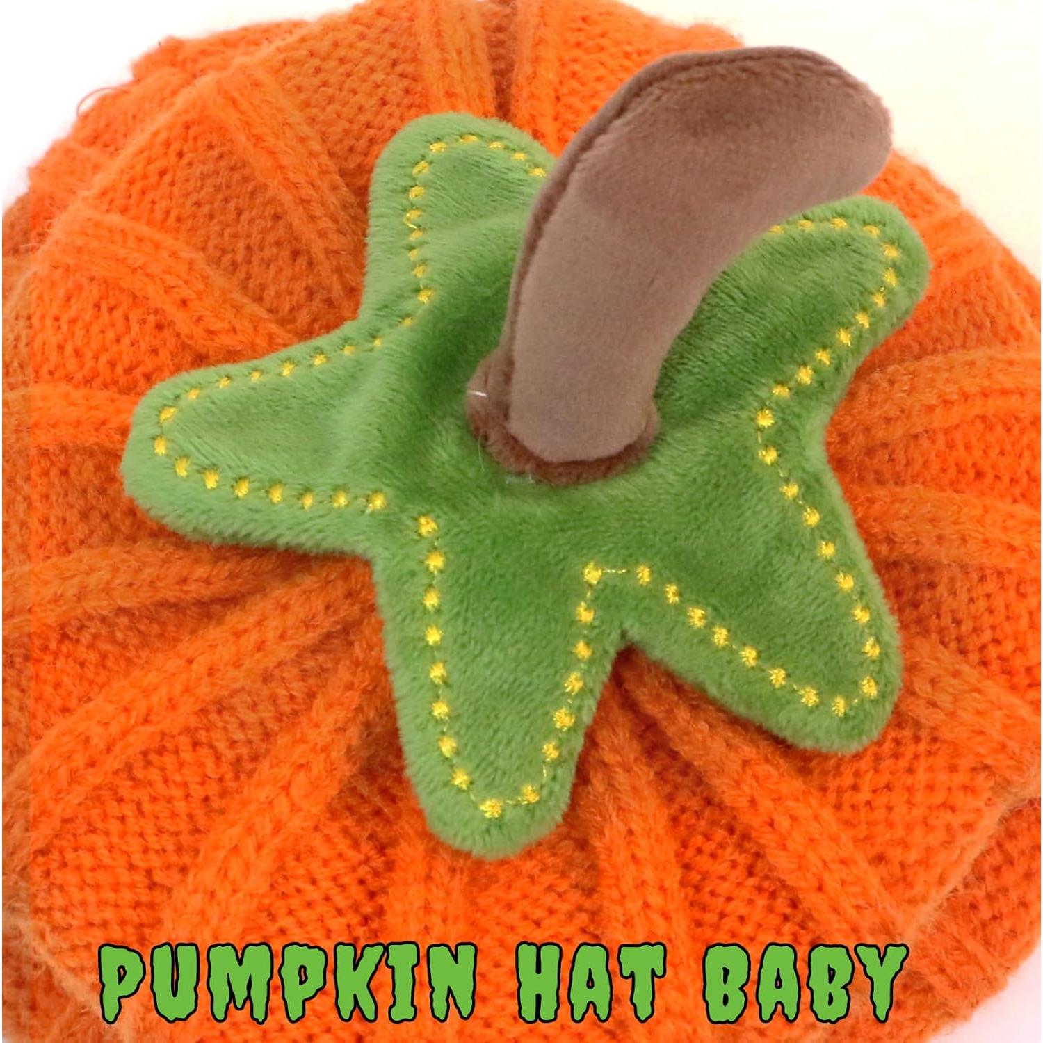 Gorro de Calabaza para Bebé Eboozone - Invierno Unisex 0-3 Años