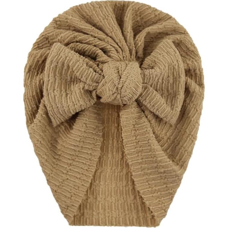 Gorro Turbán para Bebés 100% Algodón Suave - 0M a 4 Años