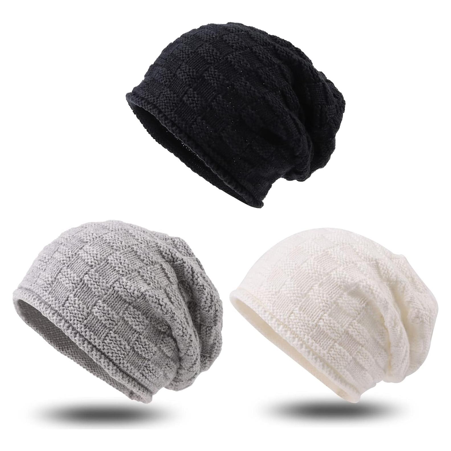 Gorro de Algodón para Bebé Zsedrut 0-8 Años 3 Piezas