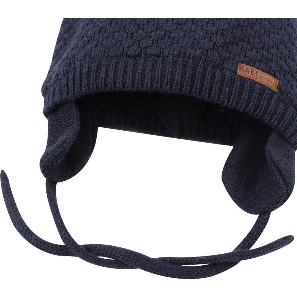 Gorro Beanie BAVST para Bebé Invierno con Orejas de Oso 0-2 Años