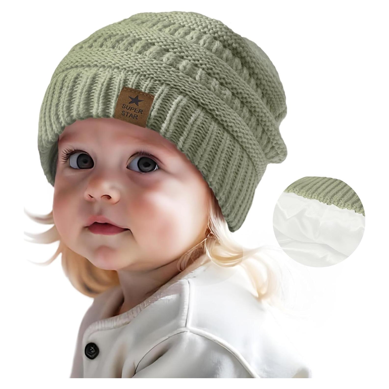 Gorro de Invierno para Bebé Durio Gris Claro 6-36 Meses