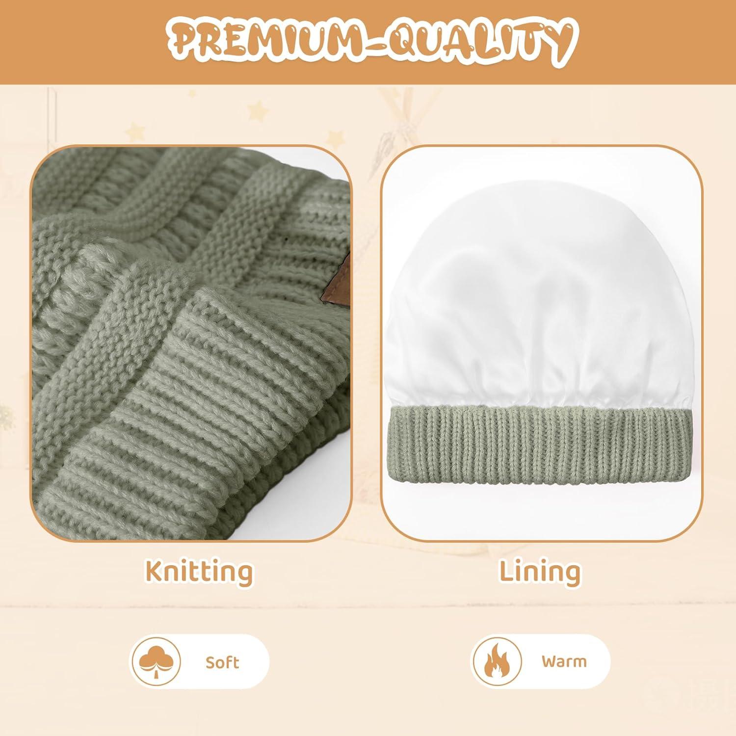 Gorro de Invierno para Bebé Durio Gris Claro 6-36 Meses