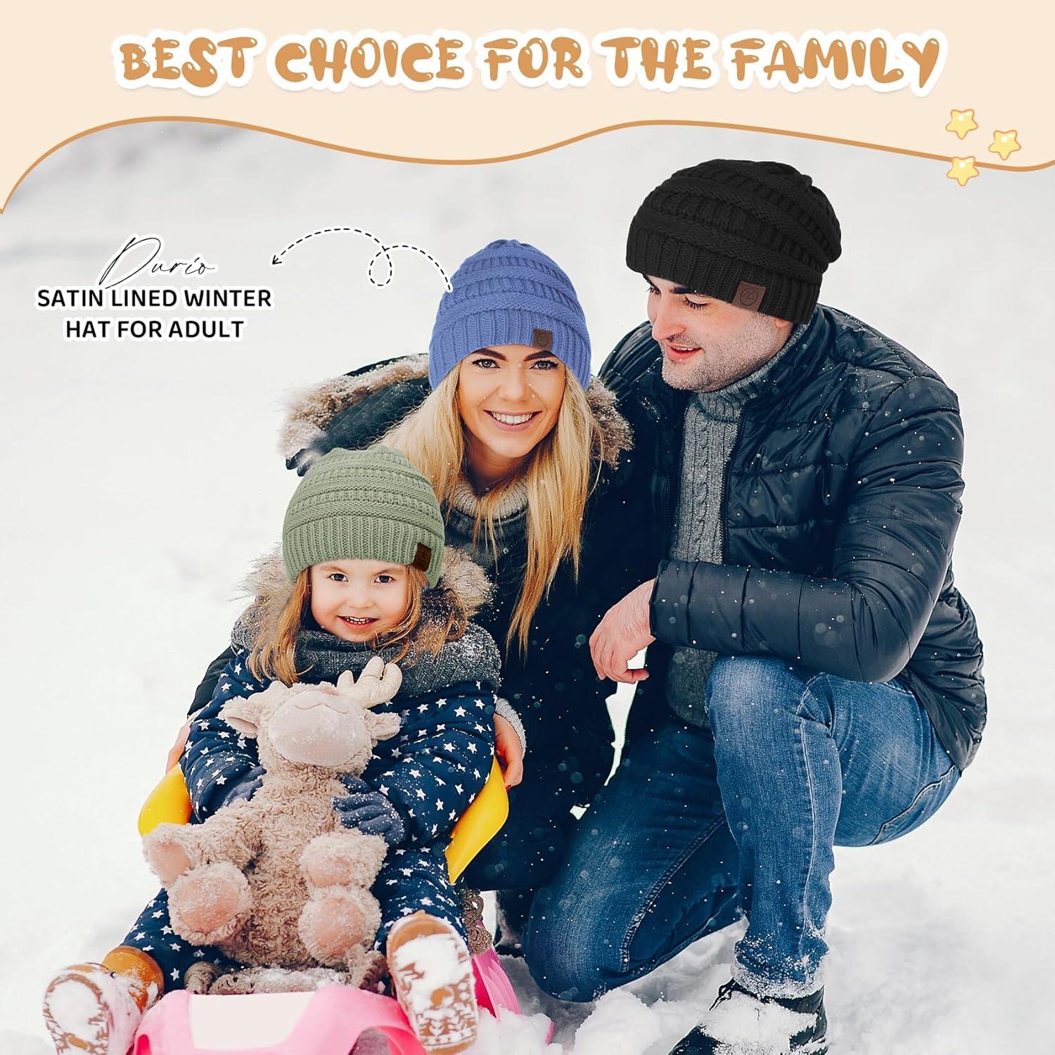 Gorro de Invierno para Bebé Durio Gris Claro 6-36 Meses