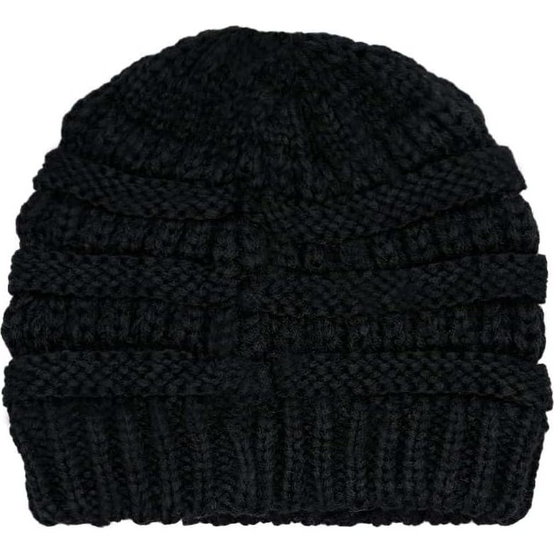 Gorro de Esquí para Bebés C.C - Acrílico Negro Talla Única