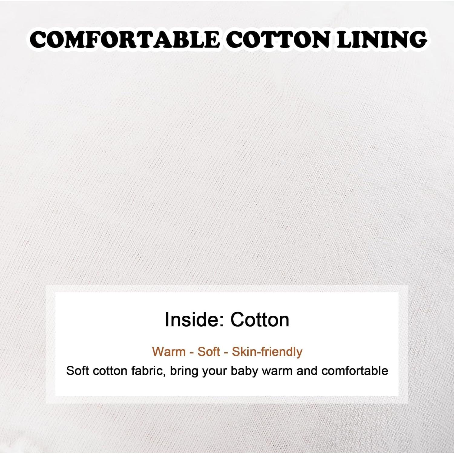 Gorro de Invierno para Bebé Niña Rosa Algodón 6-24 meses