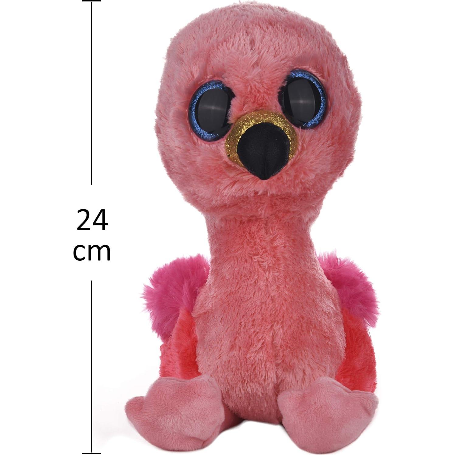 Peluche TY Gilda Flamingo Beanie Boo 24 cm Multicolor