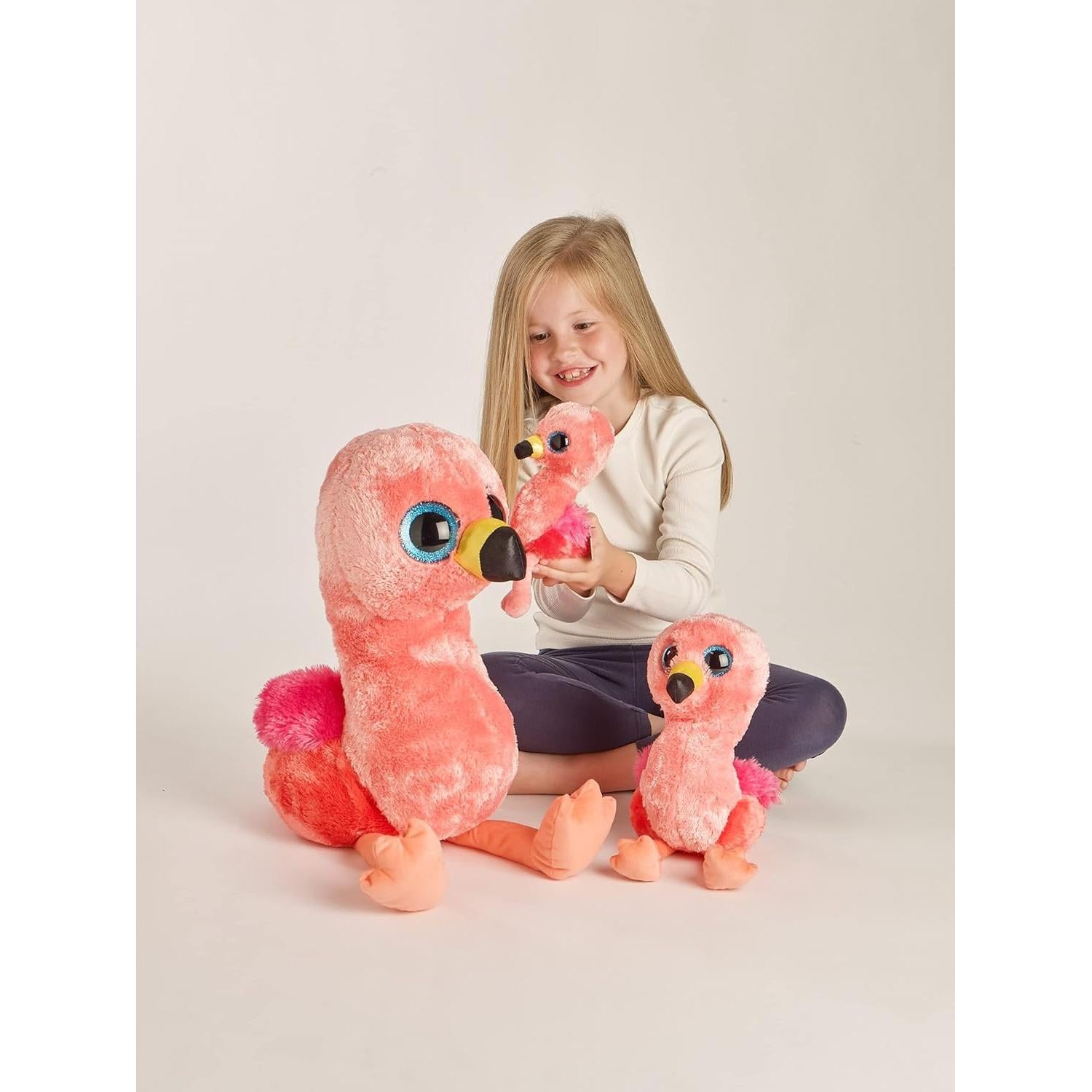 Peluche TY Gilda Flamingo Beanie Boo 24 cm Multicolor