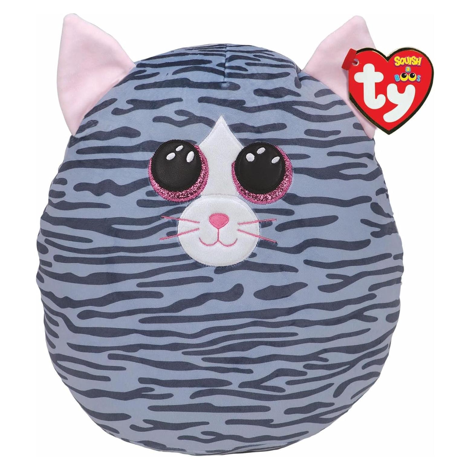Almohada Suave Gato Kiki TY Squish a Boo 20 cm
