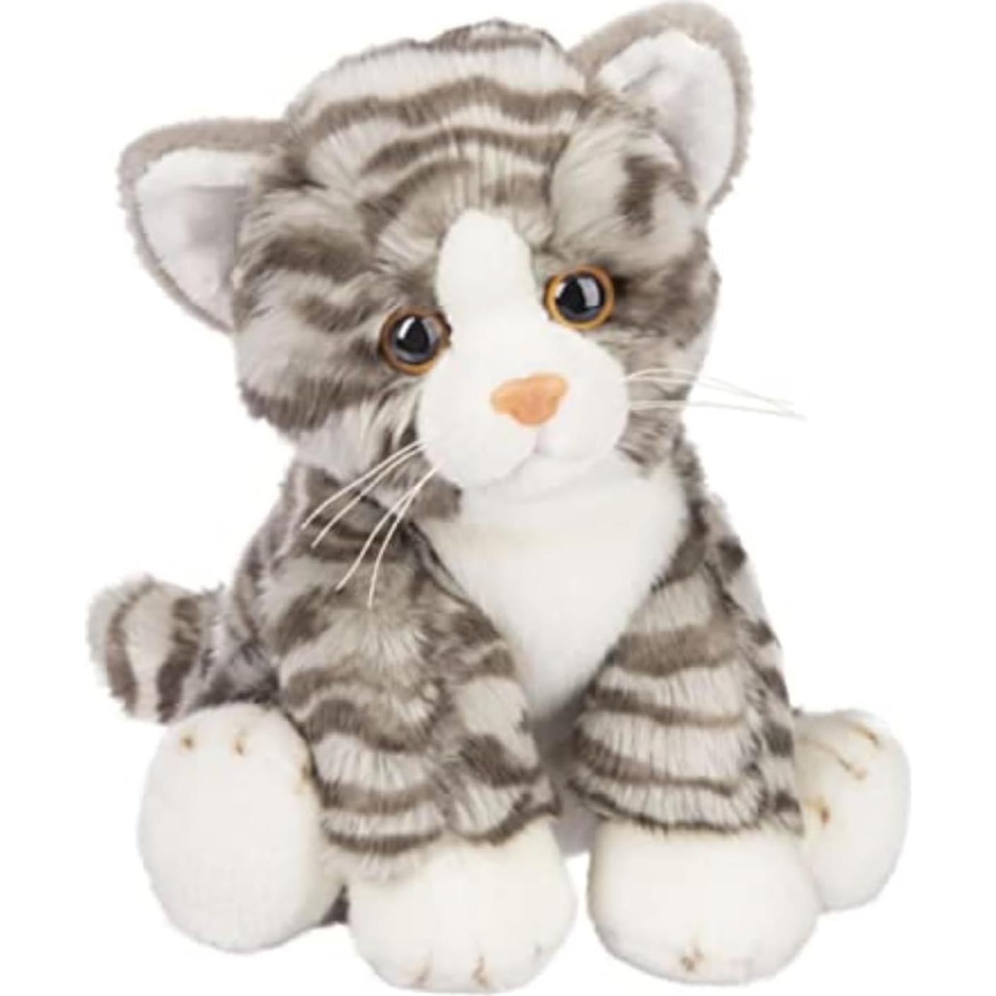 Gato atigrado gris de peluche Ganz Heritage 30 cm