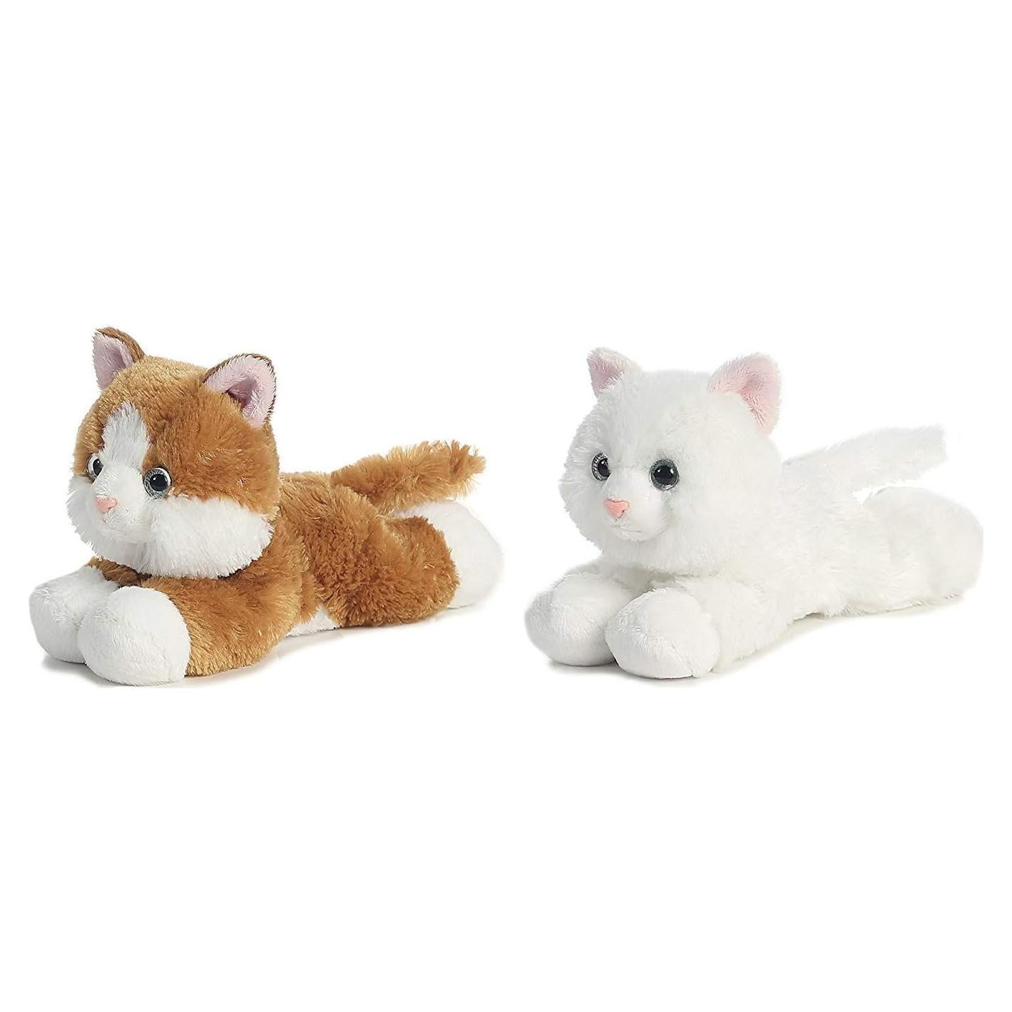 Paquete de 2 Gatos de Peluche Aurora - Sugar Too y Sunshine