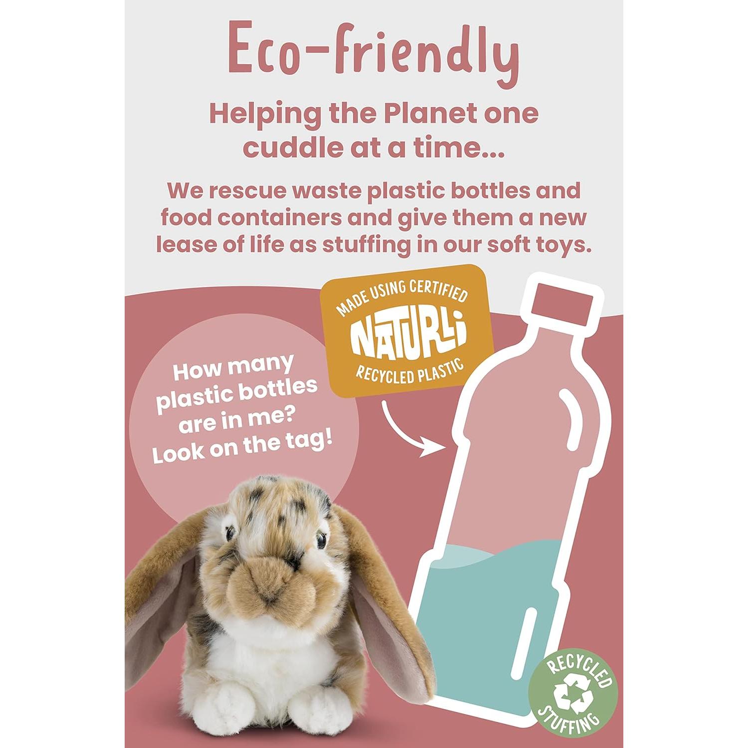 Conejo de Peluche Living Nature Brown Dutch Lop Eared 30 cm