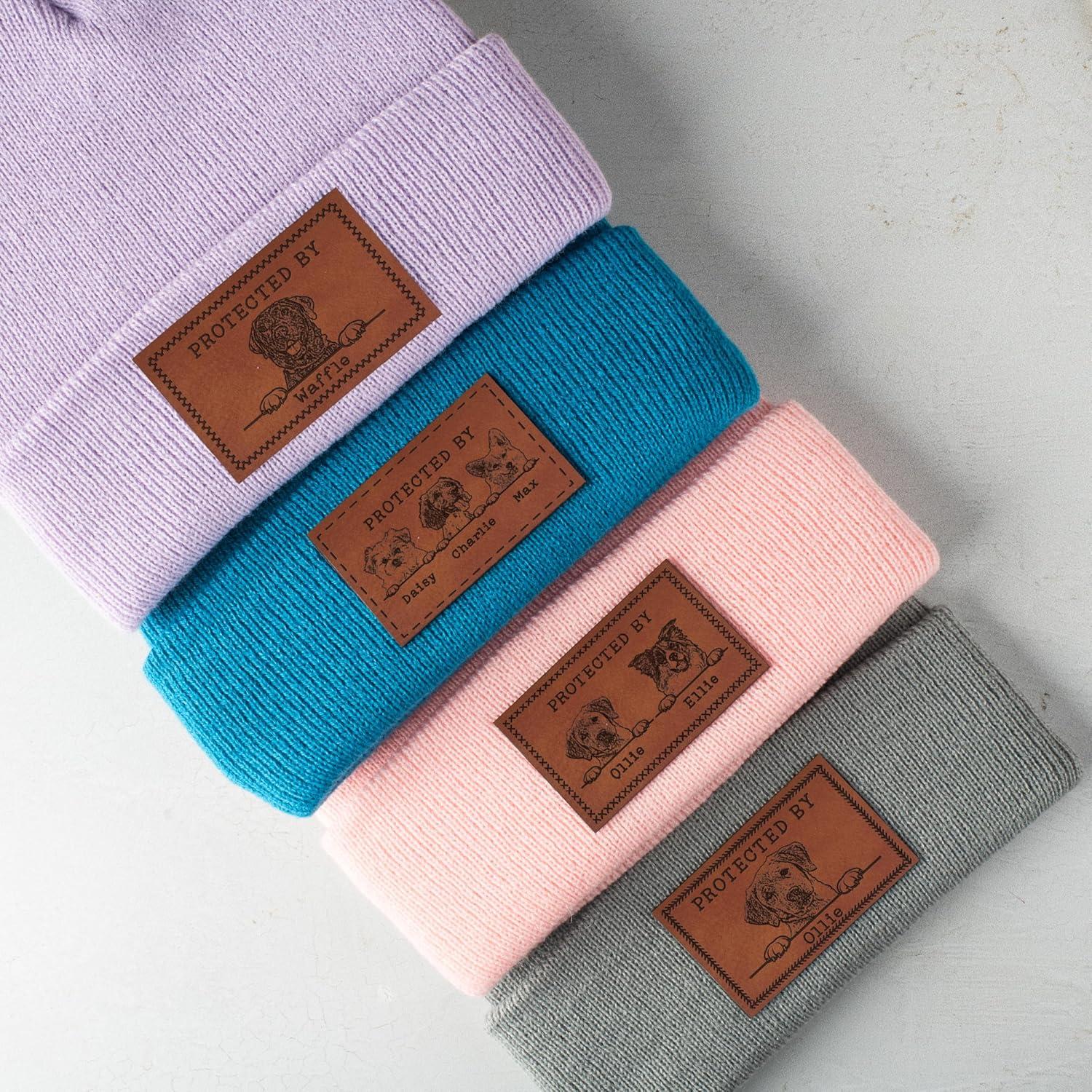 Gorro Personalizado para Niños con Foto de Perro - Invierno