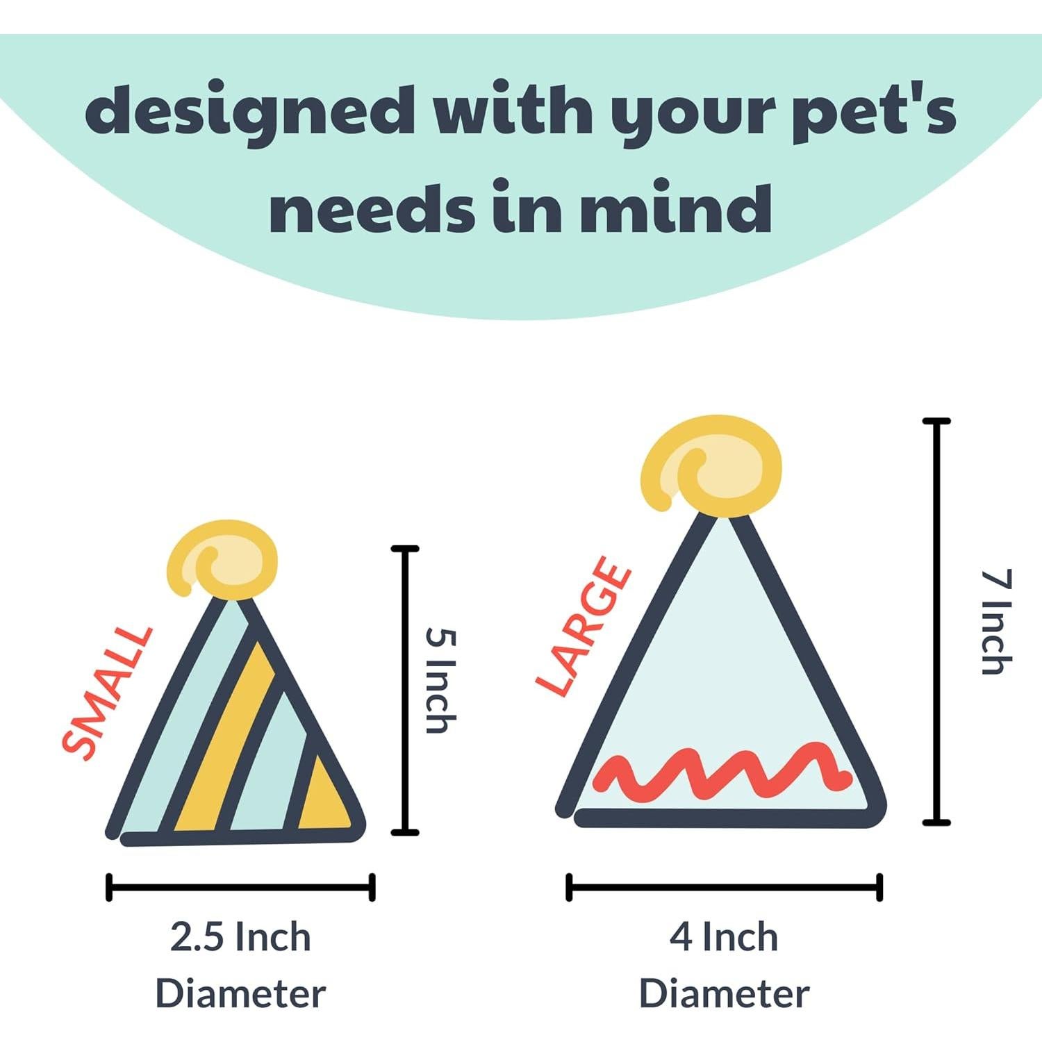 Sombrero de Fiesta para Mascotas Huxley & Kent Rosa Grande