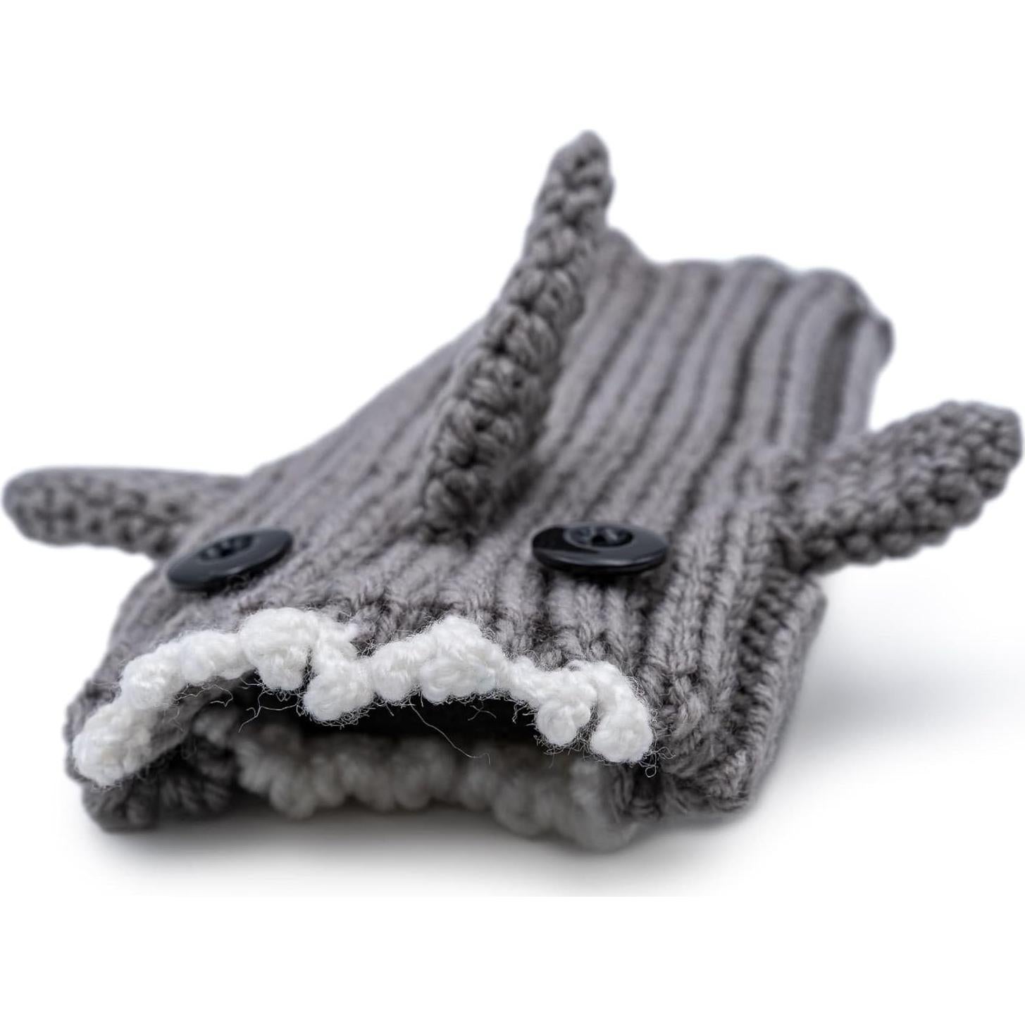 Snood para perro gris Zoo Snoods - Protección cuello y orejas