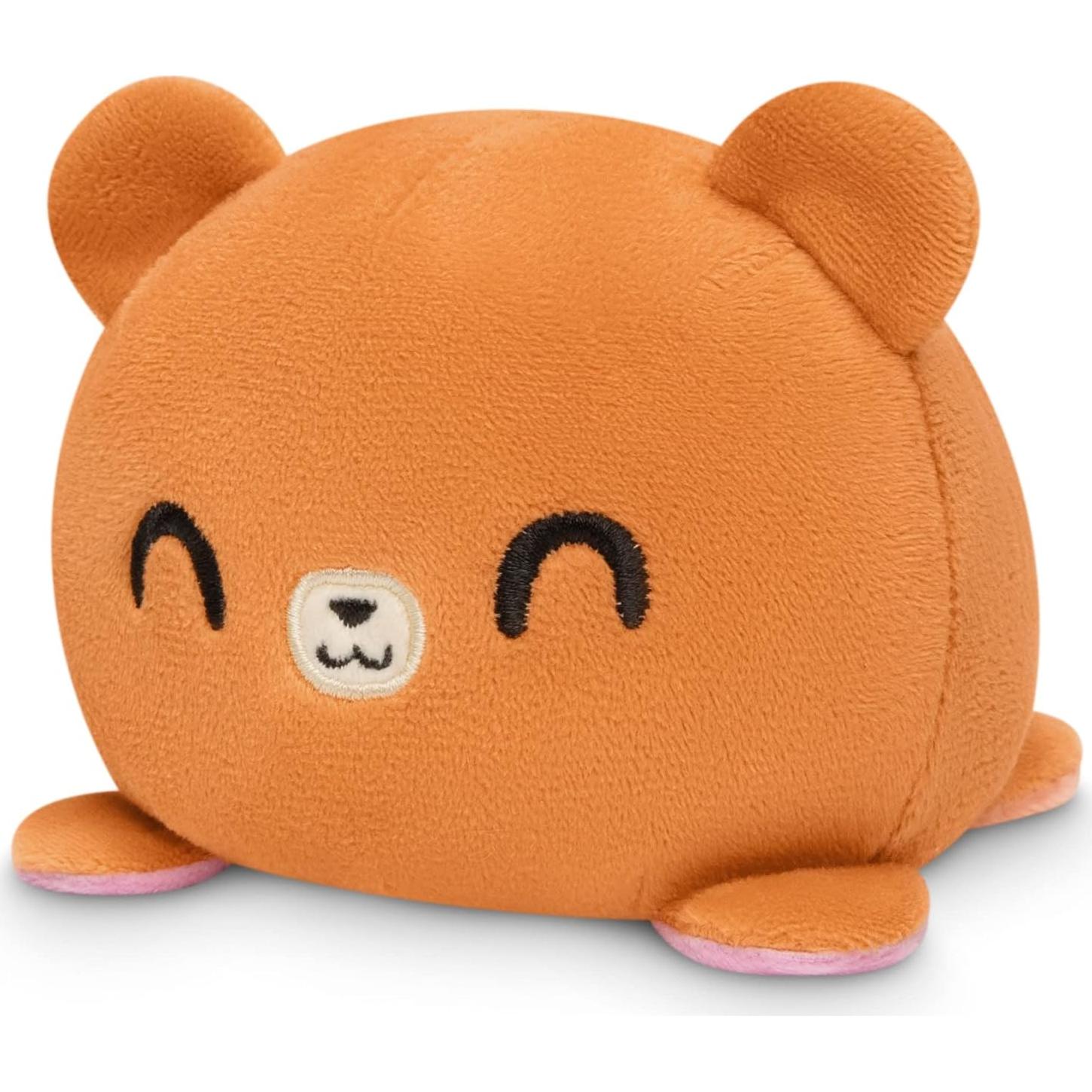 Peluche Reversible TeeTurtle Oso Orgullo Marrón 10 cm