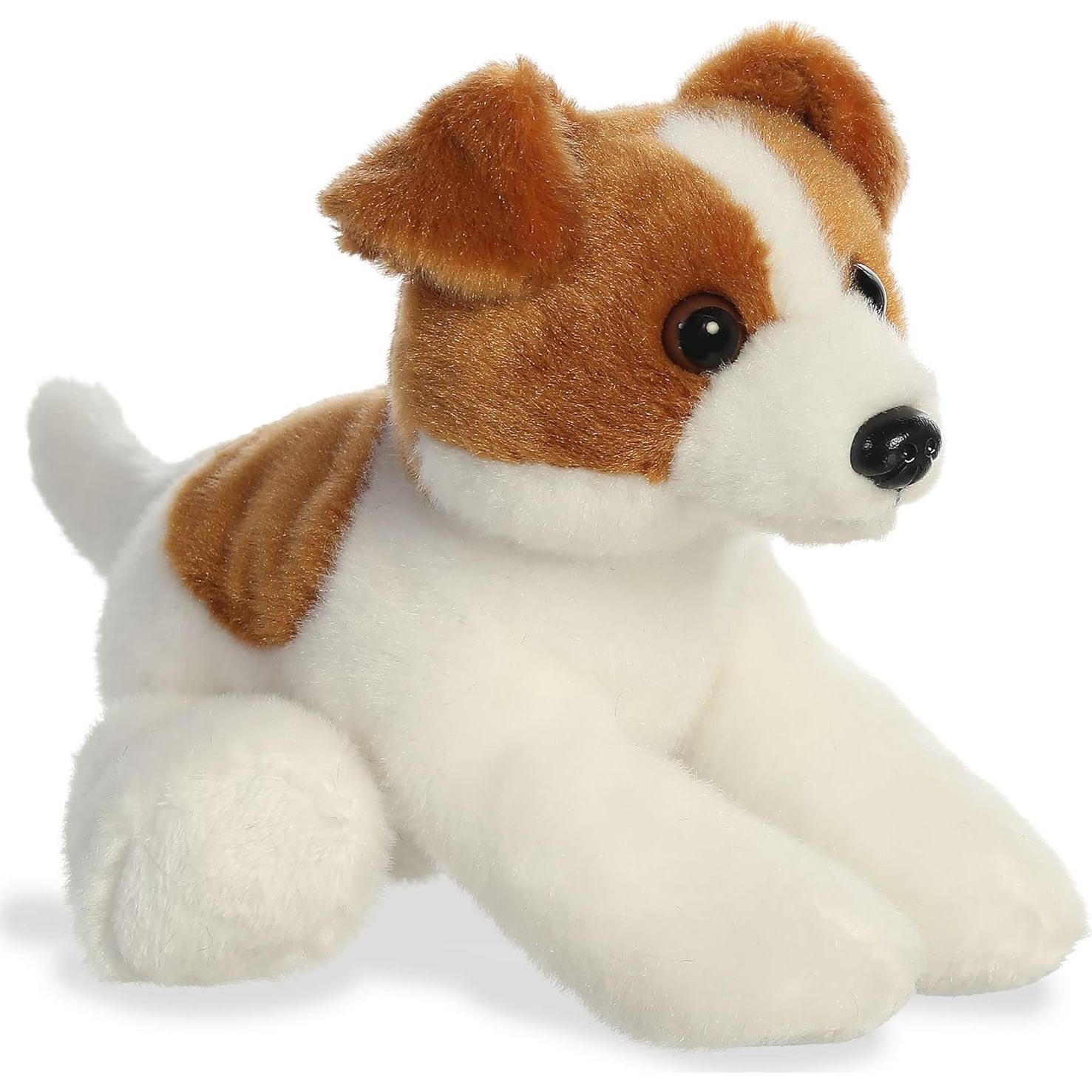 Peluche Mini Flopsie Aurora Jackie Russell 20 cm Marrón