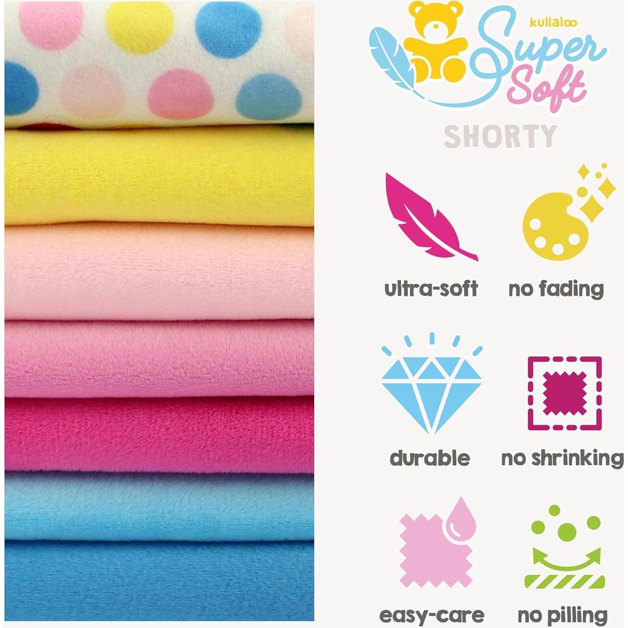 Tela Minky Kullaloo Camel 100x75 cm Suave para Coser