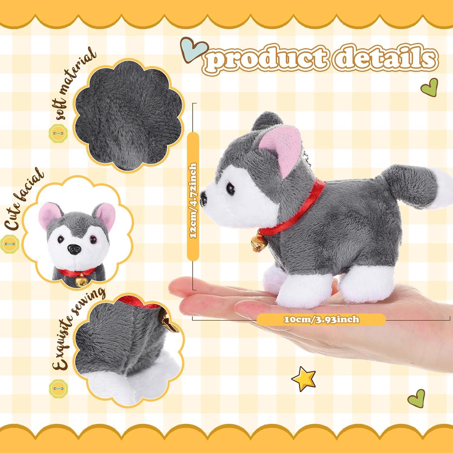 18 Perros de Peluche Mini Aoriher 12 cm Suaves y Lindos