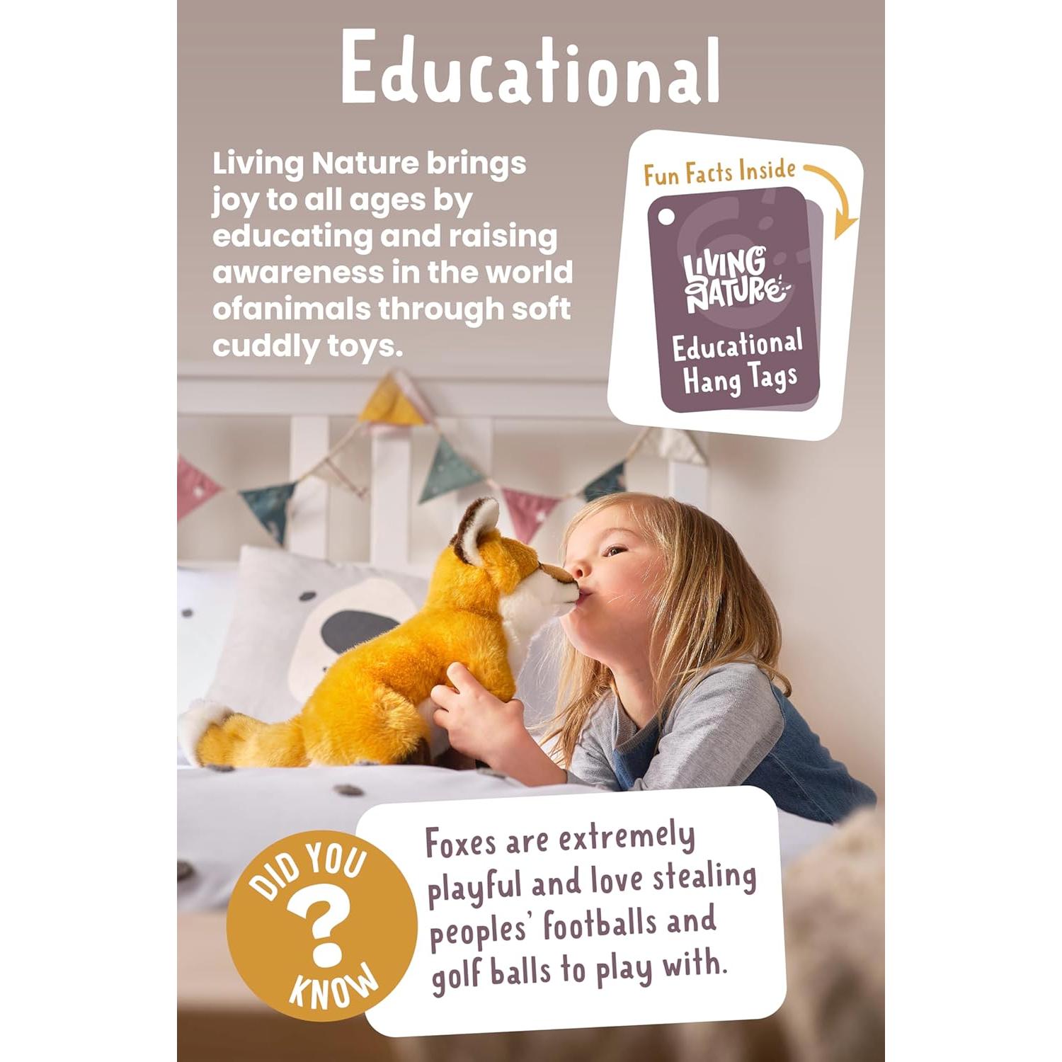 Animal de Peluche Labradoodle Living Nature 25 cm Ecológico