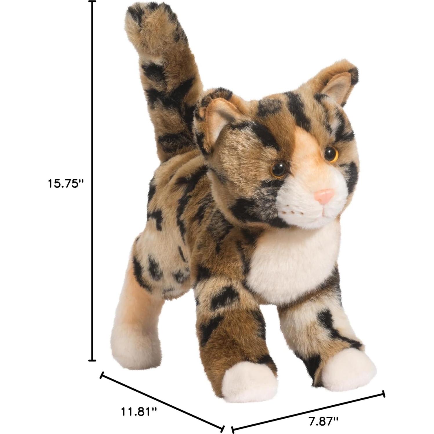 Gato Bengalí de Peluche Douglas Tashette 23 cm Realista