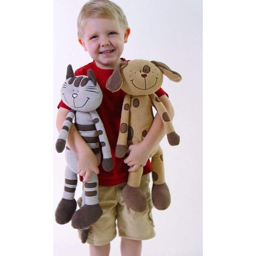 Gato de Peluche Calico a Rayas Taupe 38 cm Uptown Toys